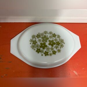 Vintage PYREX  Spring Blossom/Crazy Daisy 945C Casserole Lid Only